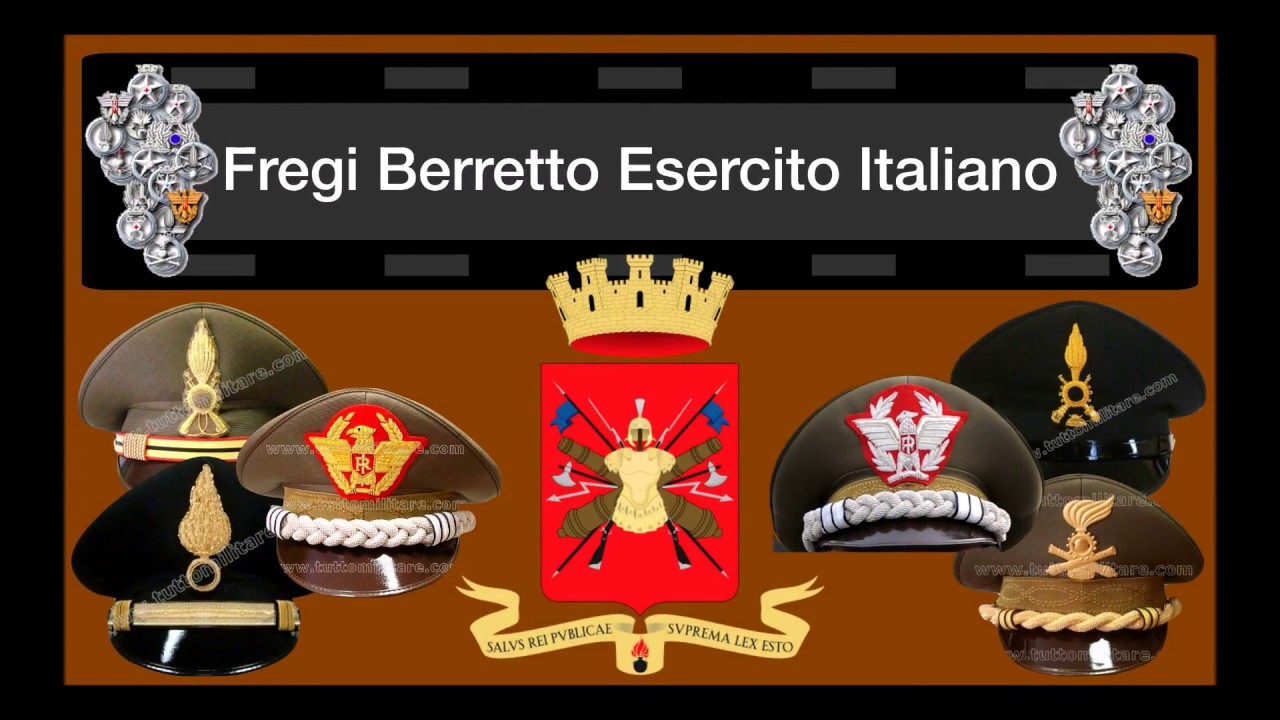 Fregi berretto Esercito Italiano