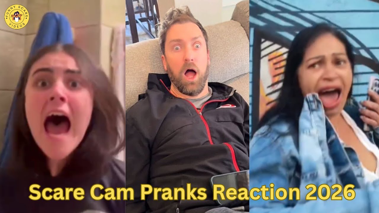Scare Cam Pranks Reaction 2026 | #454 Funny Scare Prank | Jump Scare | Funny Compilation |Funny Fail