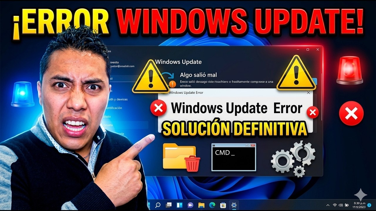 Windows Update Error  “Algo Salió Mal”