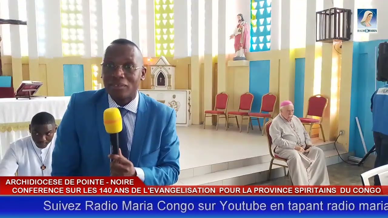 CONFÉRENCE SUR LES 140 ANS DE L'EVANGELISATION POUR LA PROVINCE SPIRITAINS DU CONGO