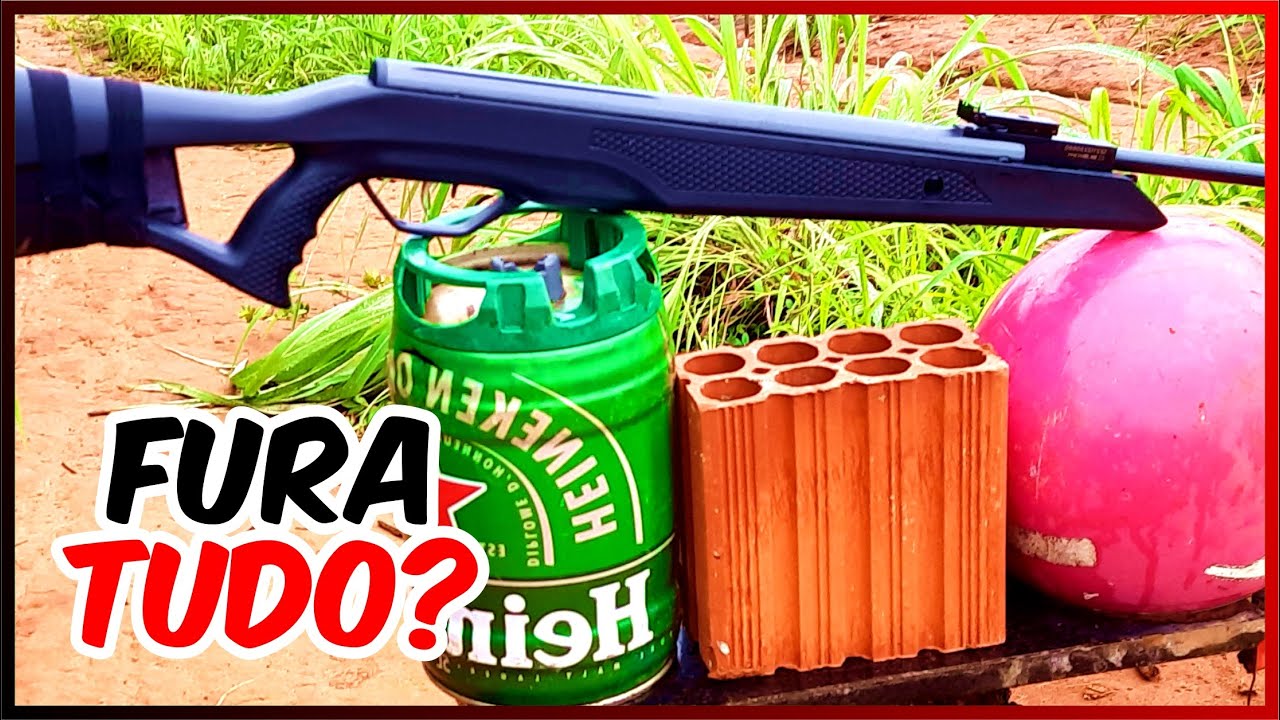 👹Sag R1000 VAROU Tudo? Carabina de Pressão Sag R1000 5.5 Gás Ram 60kg!