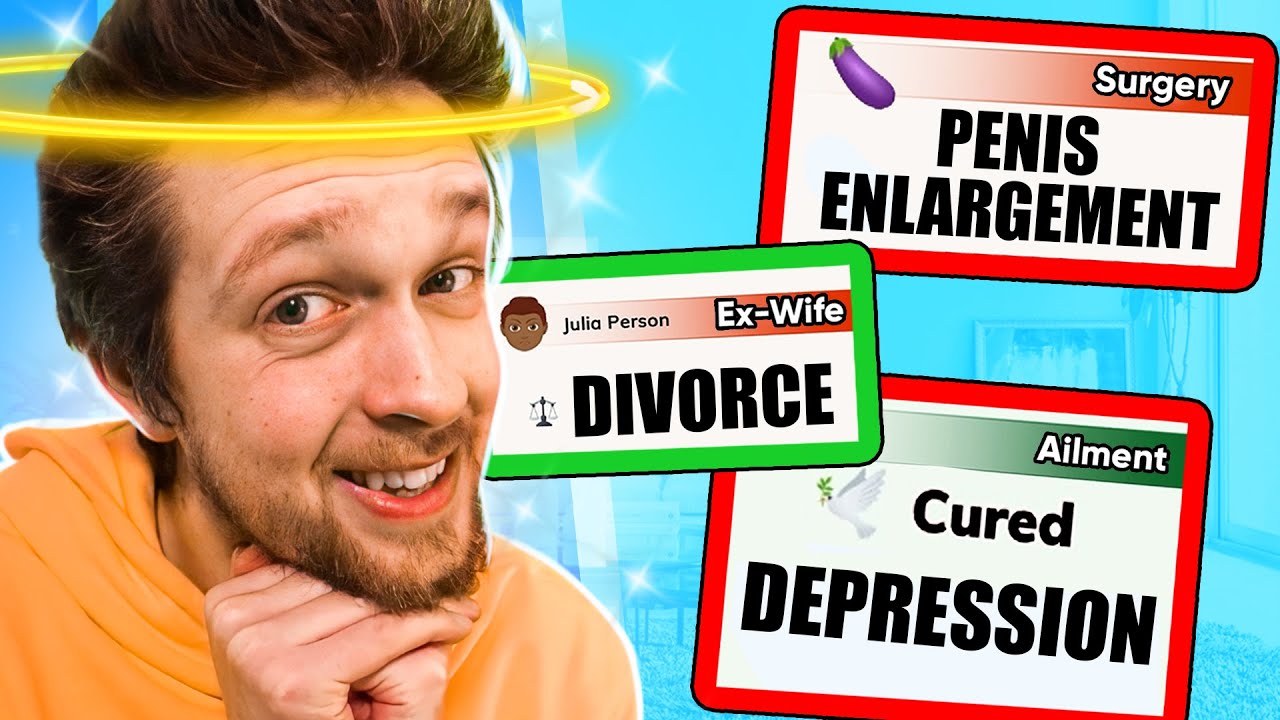 Bitlife but I make the perfect person