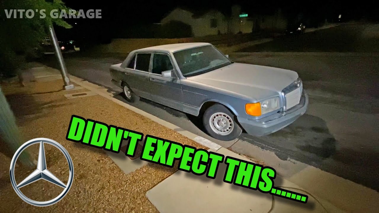 Will We Have a First Start of This V8 Mercedes W126 S Class?? Or Do We Have a Big Problem???