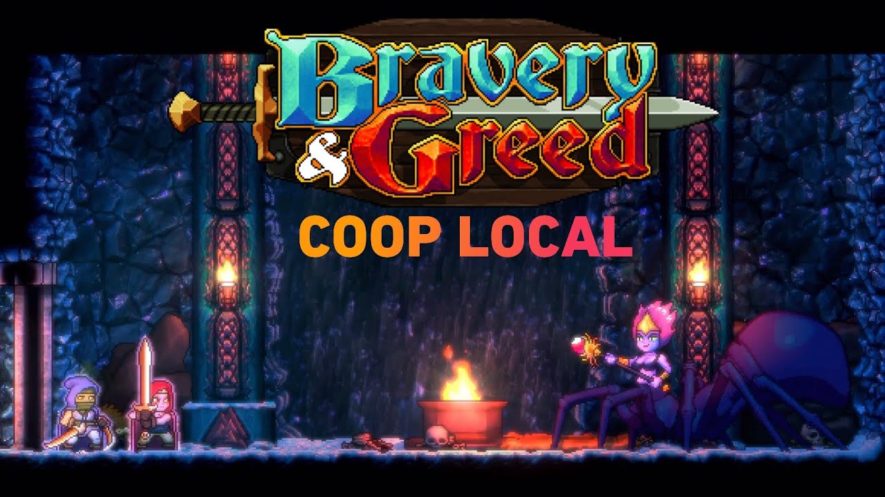 (PS5) Bravery and Greed | COOP LOCAL | Roguelite Gameplay