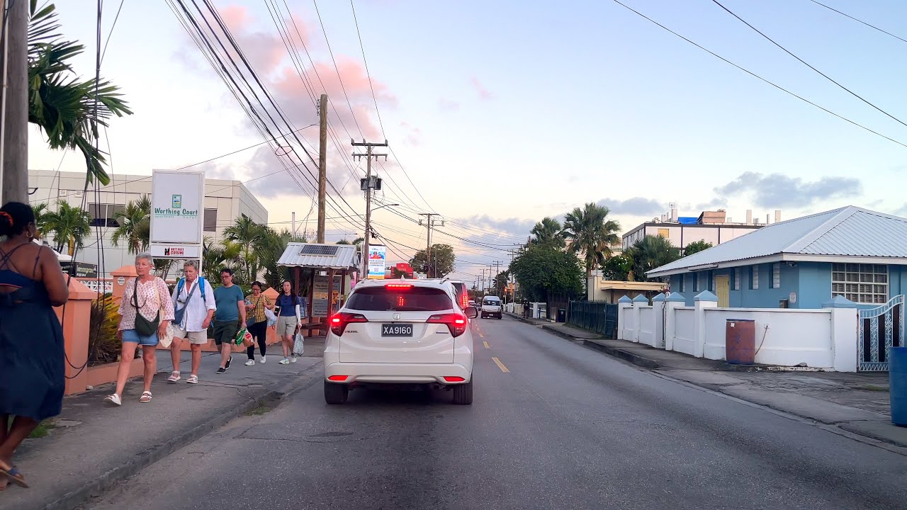 South Coast BARBADOS | Oistins to GAIA Airport Drive in 4K
