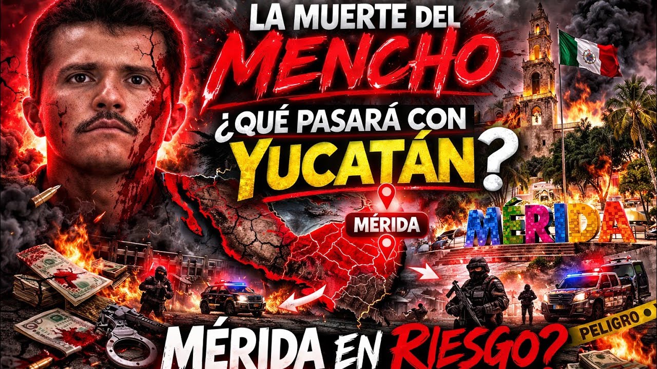 La muerte del Mencho: &iquest;Qu&eacute; pasar&aacute; con Yucat&aacute;n y M&eacute;rida? 