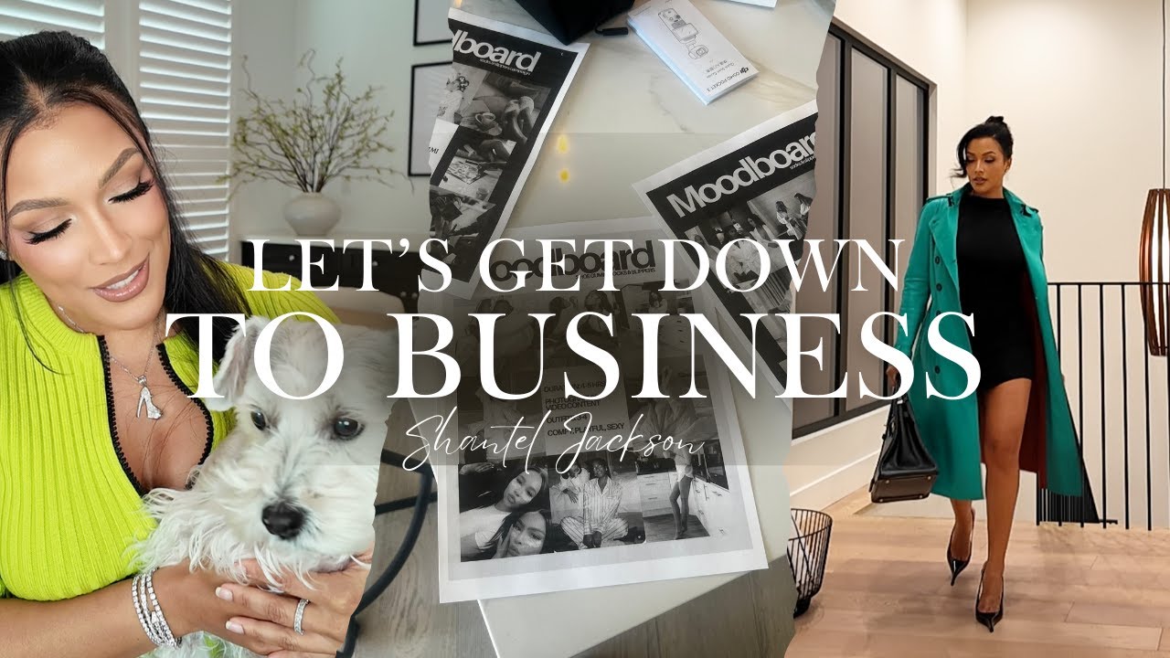 EP 2 Let’s Get Down to Business | Welcome to my life as a busy founder workout campaign shoot & more