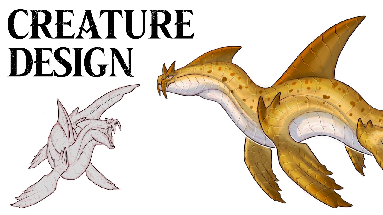 Creature Design - Land Sharks and Thunderbirds!