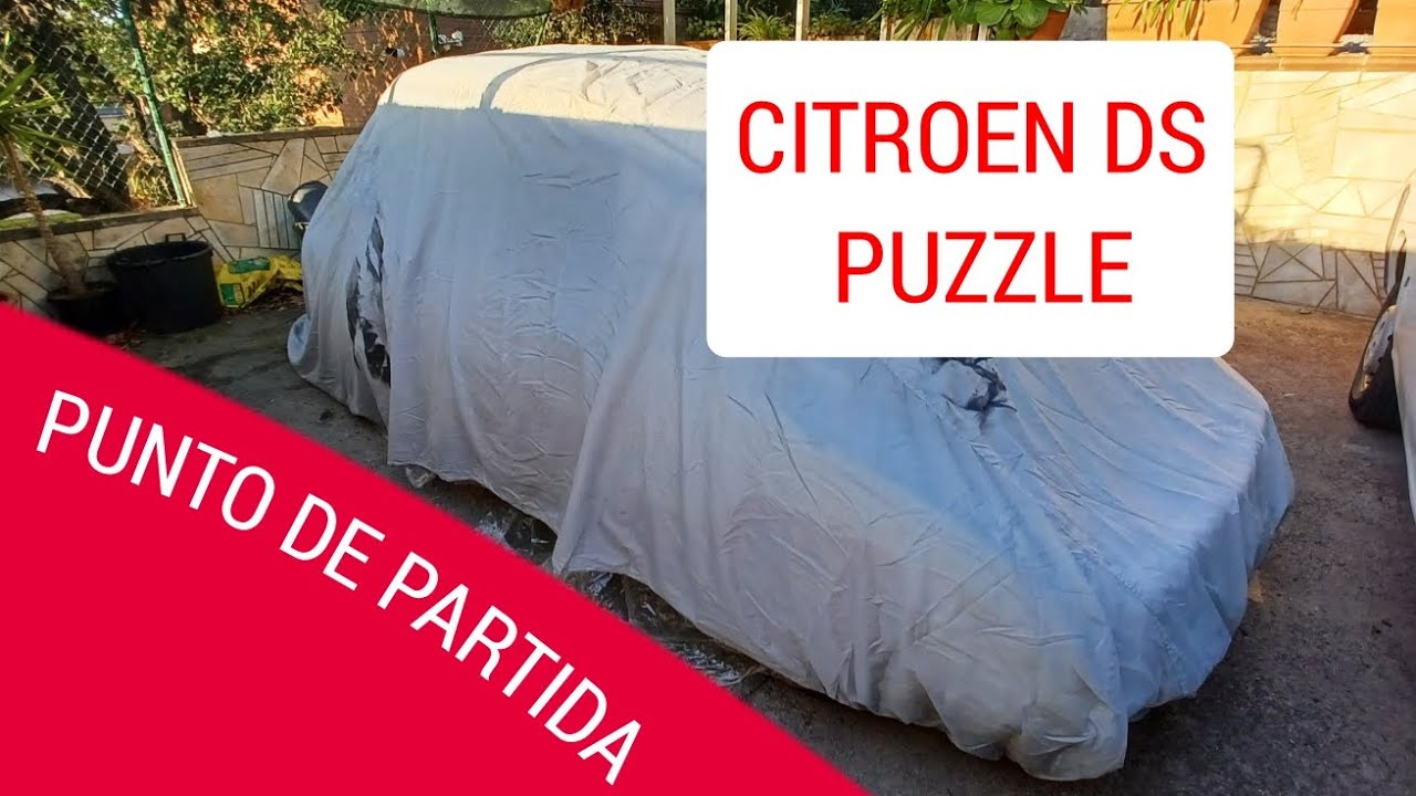 Ya vemos el CITROEN DS 🦈 tranquilamente. ¿Seré capaz de ponerlo en marcha? 🤔