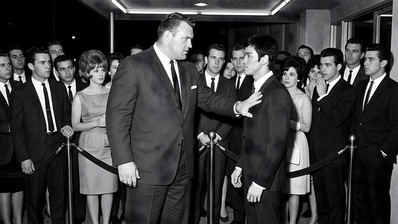 Nadie le dijo al portero que era Bruce Lee. El guardia de 127 kg dijo 