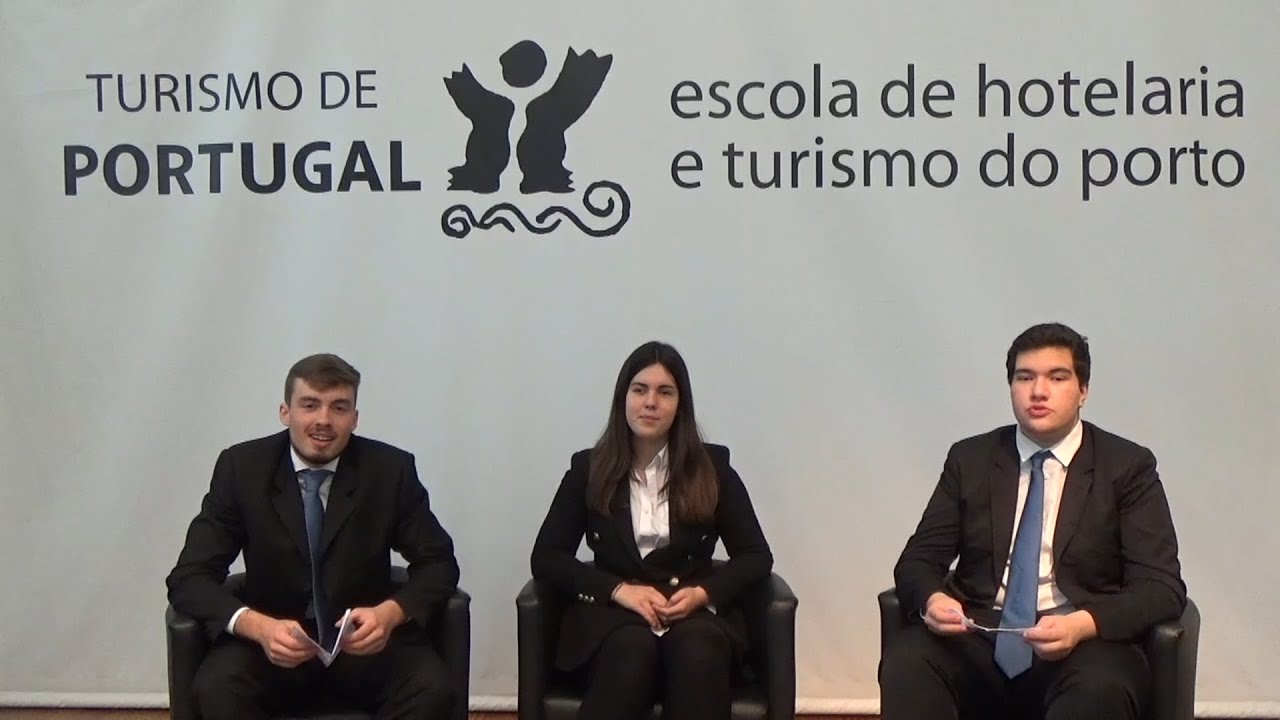 Apresentação do curso de Gestão Hoteleira e Alojamento da Escola de Hotelaria e Turismo do Porto