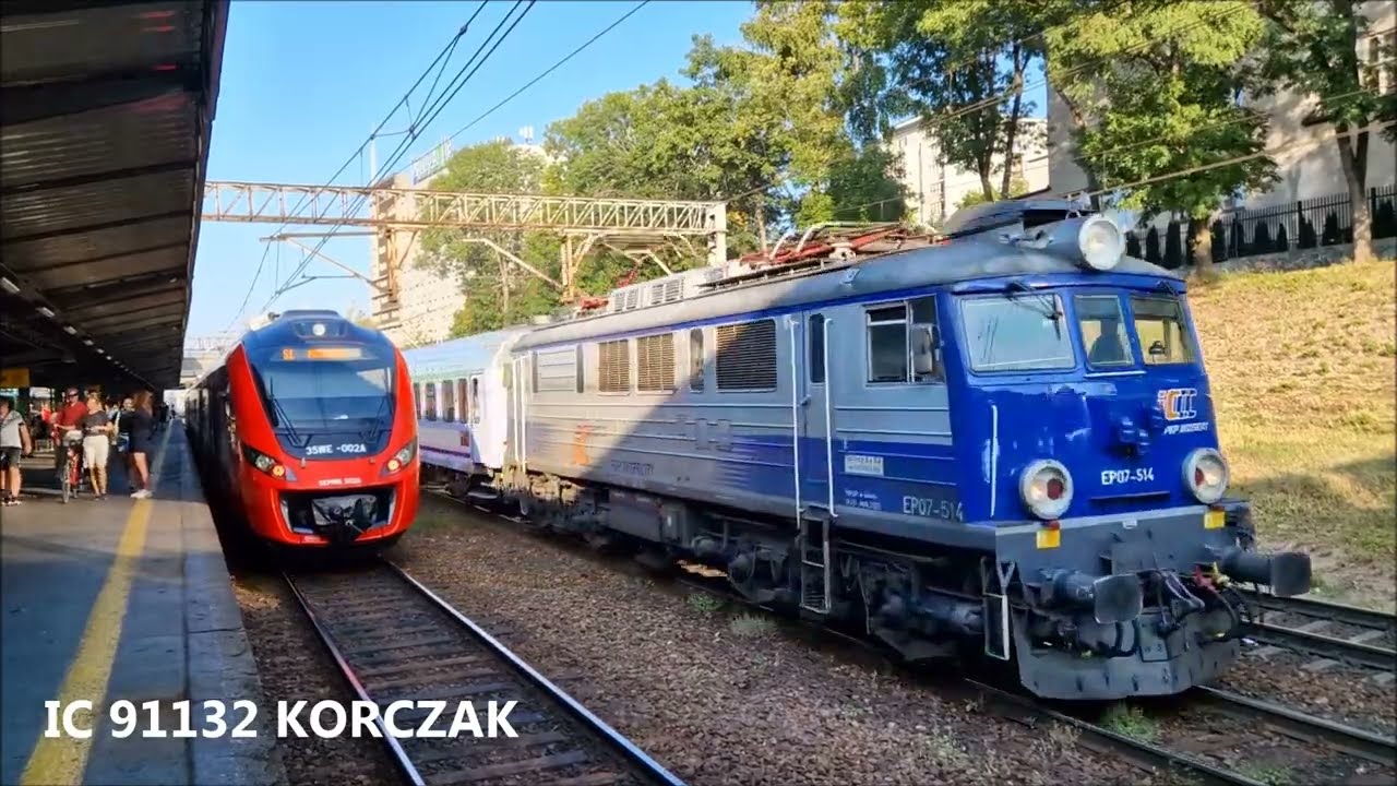 Pociągi Warszawa Ochota 28.08.2024r.