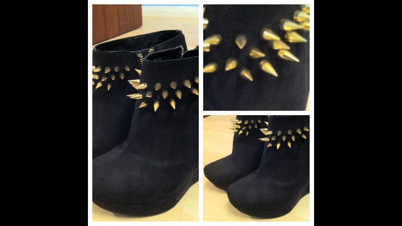 Tutorial: Customising - Spikes on Shoes / Clothes