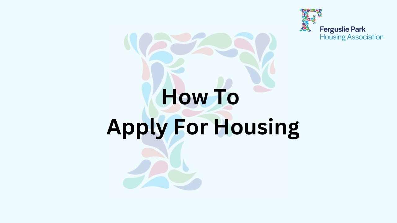How To Apply for Housing