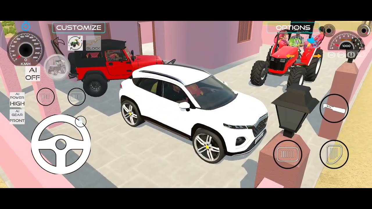 Elephant stuck in mud tractors rescue the elephant 🐘🏞️#gamingvideo #simulatorgames 
