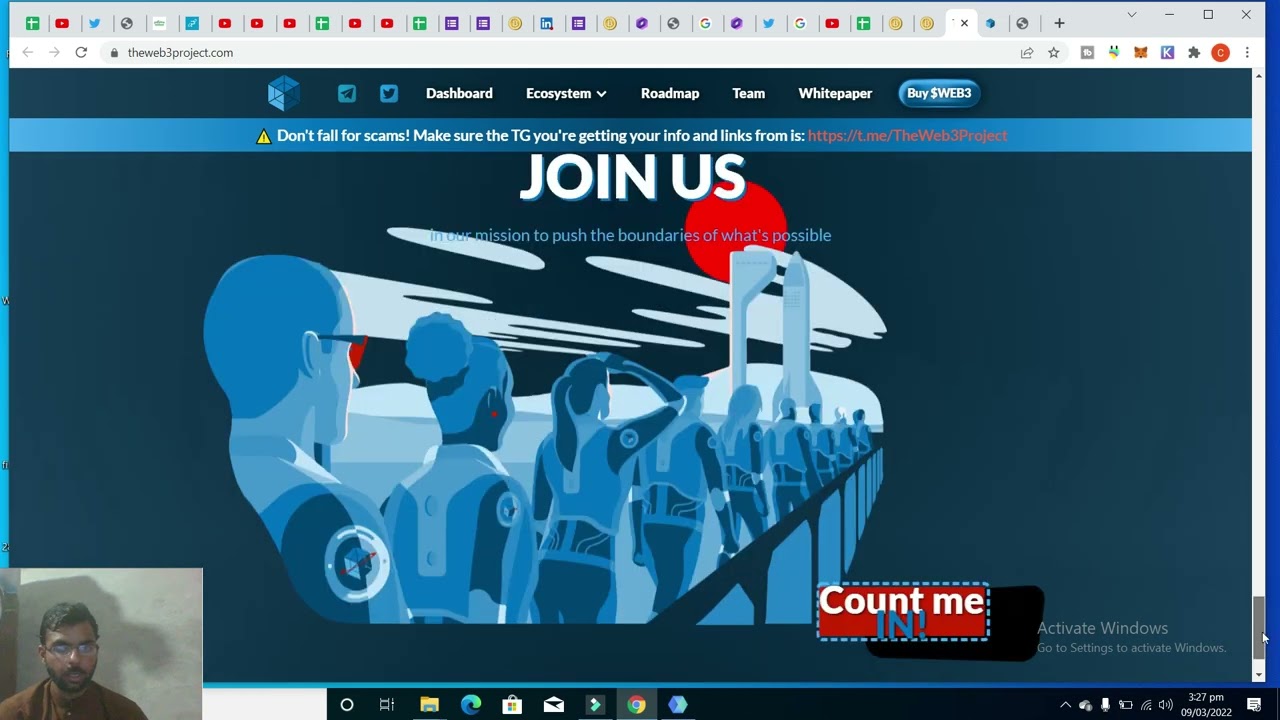 The Web3 Project - A World fully Integrated with Blockchain| Earn money 2021-22