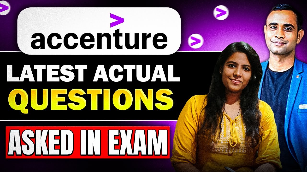 Accenture Latest Actual Exam Questions | Accenture September Exam Questions🔥