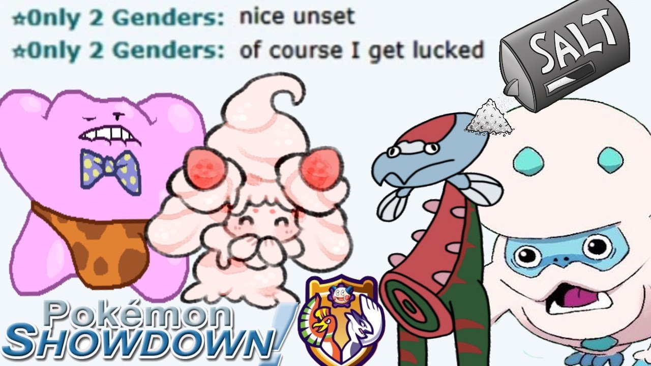Alcremie and Ditto make OU Pokemon Showdown Player Salty! 🧂 Pokemon Showdown Salt Smogon OU