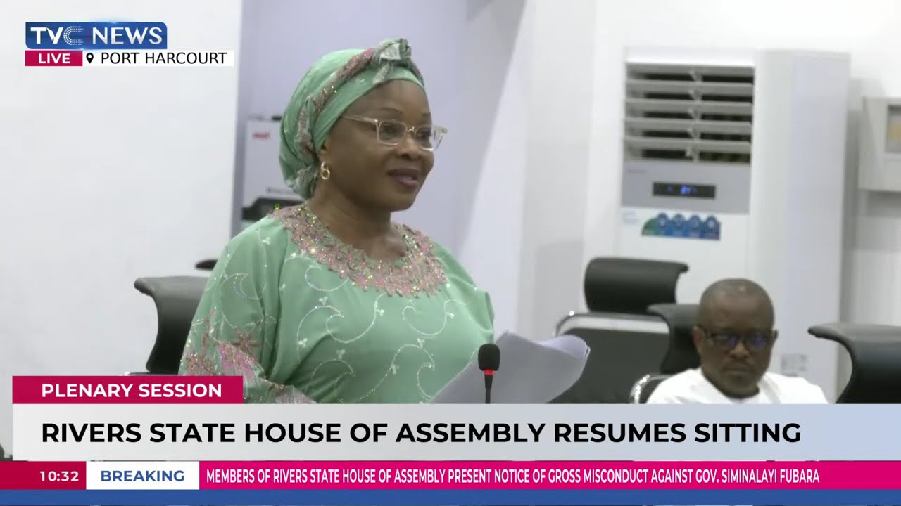 Rivers Assembly Presents Notice Of Allegations Of Gross Misconduct Against Gov. Fubara
