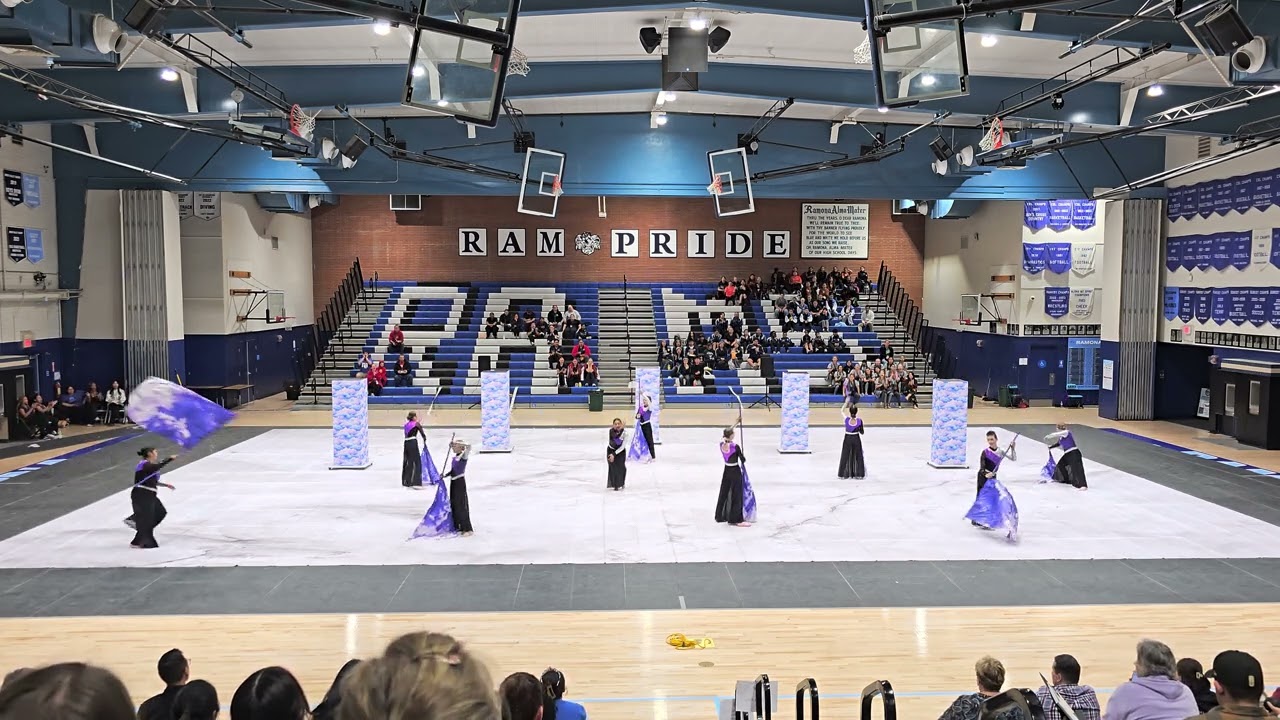 Mt. Carmel HS Winterguard @ WGASC Ramona HS 3-7-2026 