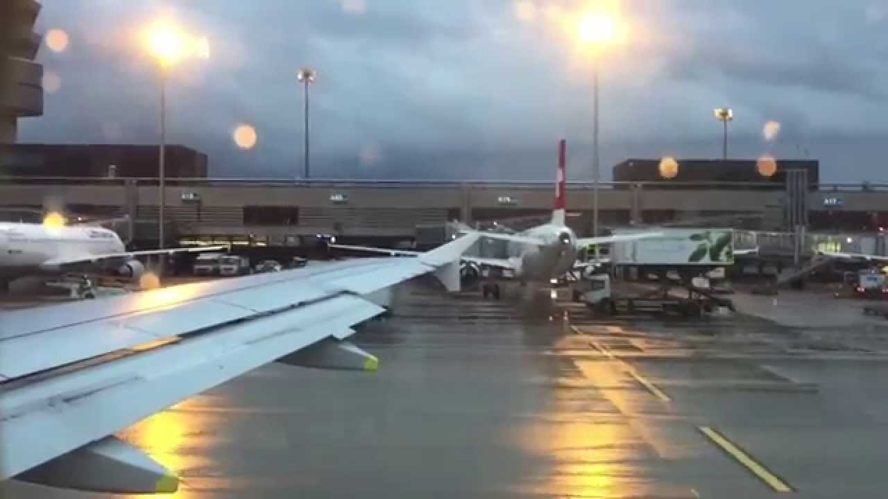 SWISS Flight LX736 Zurich - Amsterdam. 25 May 2015.
