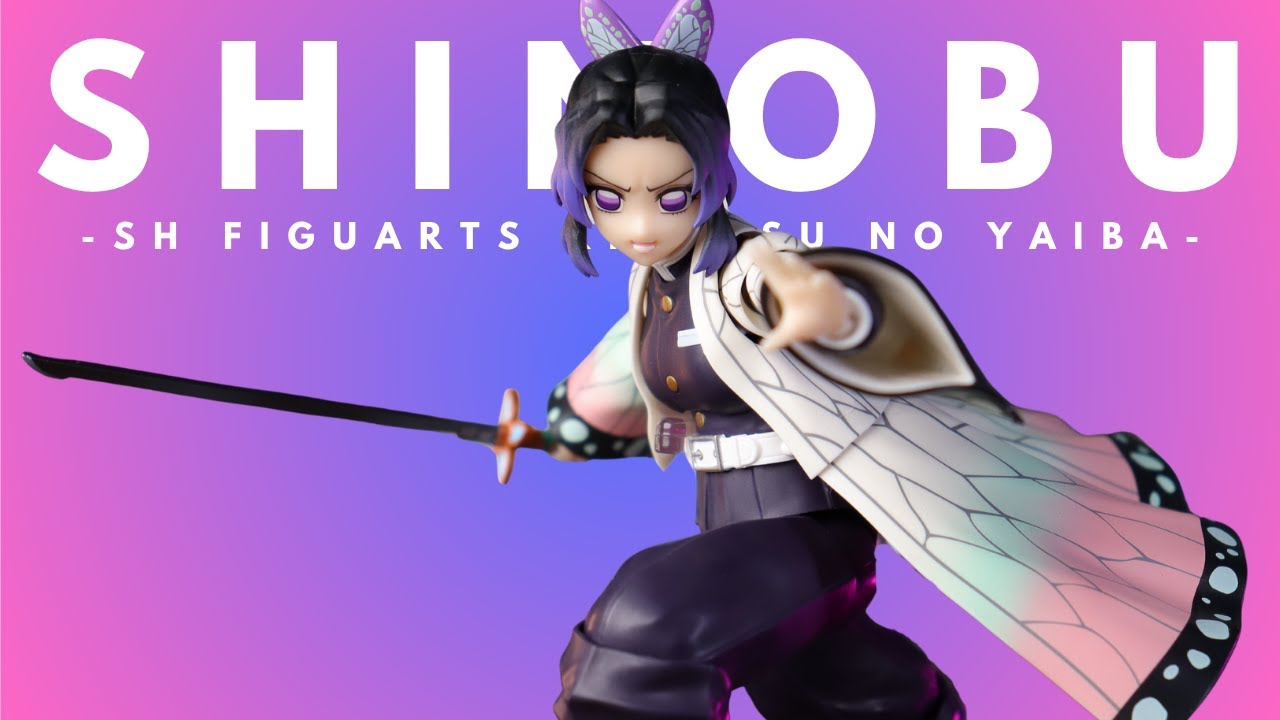 SH Figuarts Shinobu Kocho Kimetsu No Yaiba Unboxing y Review