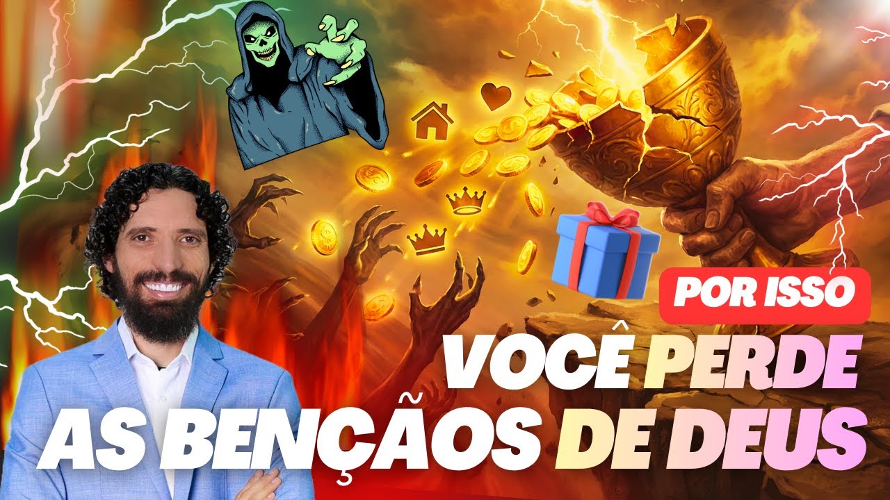 Por isso Você PERDE as Bençãos de Deus | Ap. Robson Martins