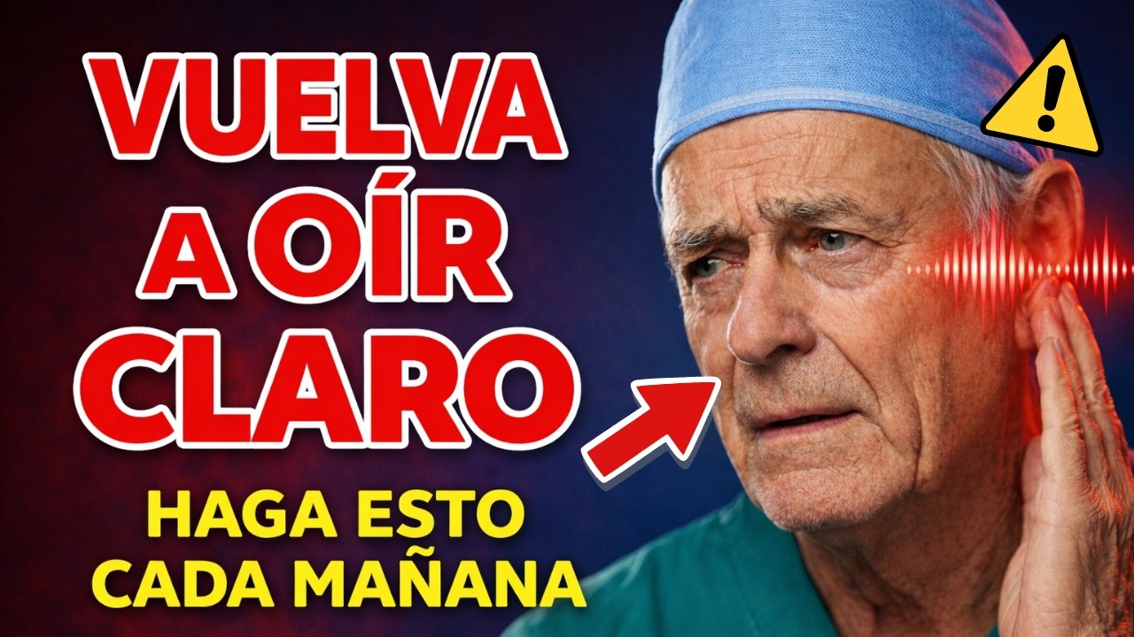 ¿Audición disminuye después de los 60? El HÁBITO diario que mejora la CLARIDAD en días