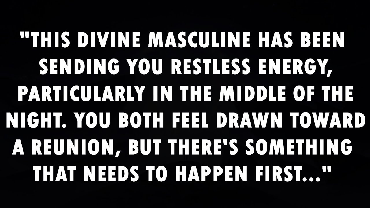 Divine Feminine: The restless energy of this divine man is trying its best to reach you in the night