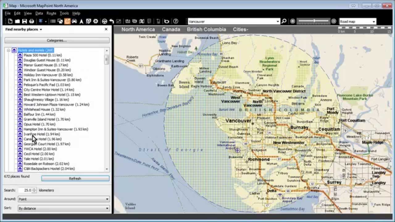 Points of Interest (POIs) - export to Excel