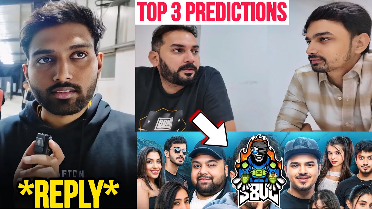 Mazy Top 3 Prediction 🔥 Krafton Praise S8UL 🚀 RobinSa Talk Punk Request 🙏 Nakul with Spower 🤣