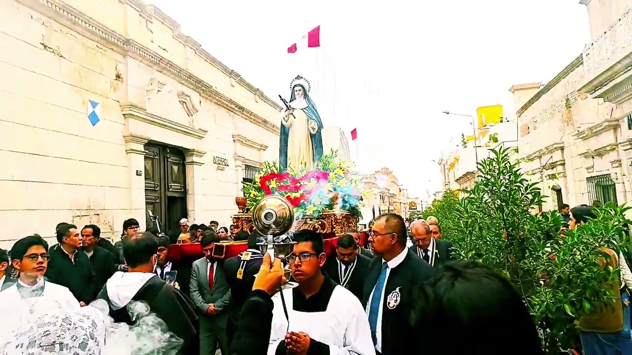 Procesion de la Beata Sor Ana de los angeles Monteagudo. Arequipa. 10 de enero del 2026. (3).