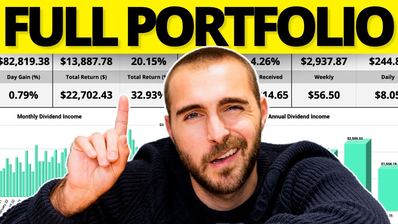 Revealing My Entire $132,000 Dividend Stock Portfolio 📊