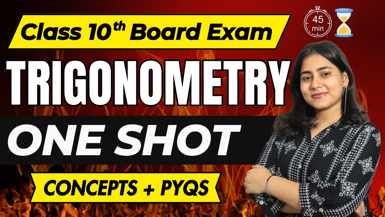 One Shot Series | Chapter 6 Trigonometry | Class 10 Geometry | Board Exam | Maharashtra board