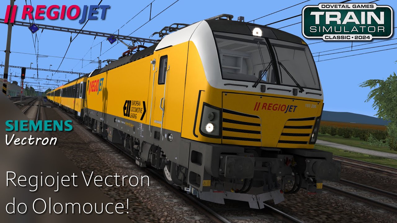 Train Simulator | Vectronem s ETCS do Olomouce!