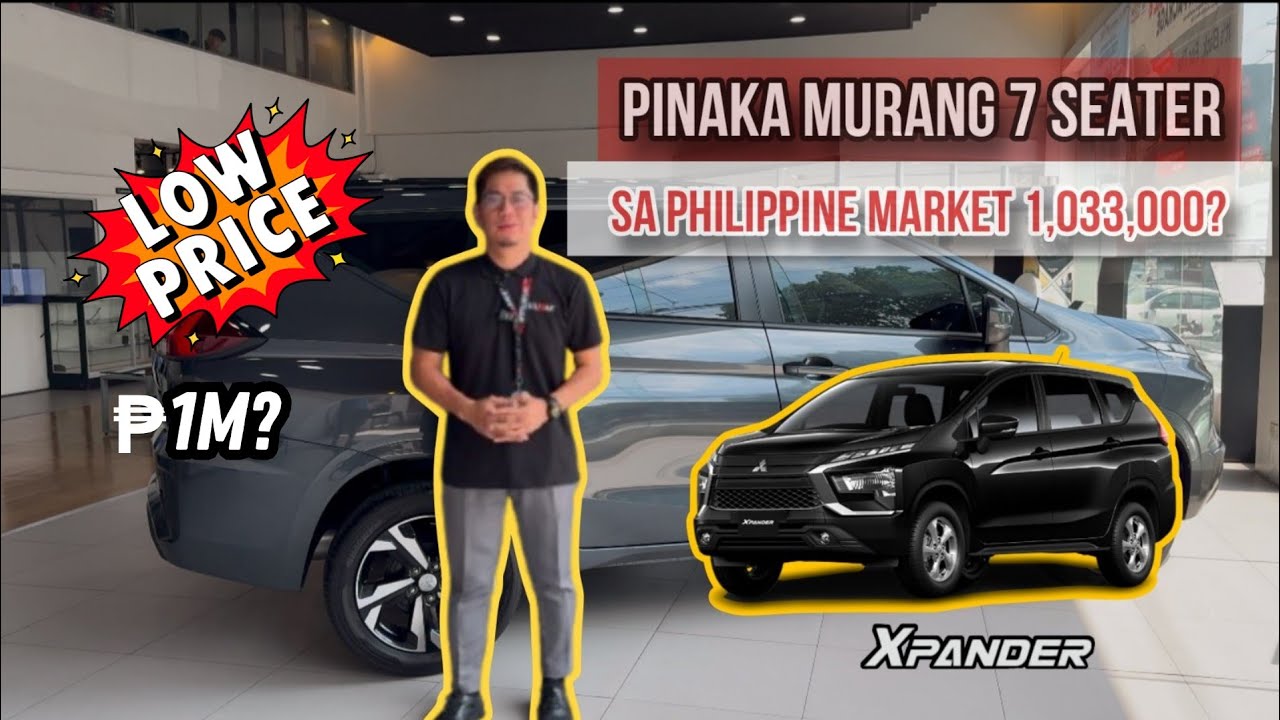 PINAKA MURANG 7 SEATER 1M LANG? HALOS PAMIGAY NA #xpander GLX AUTO FULL REVIEW DAMING #freebies