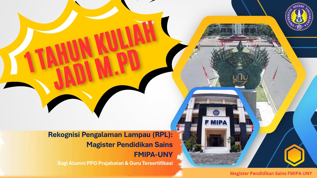RPL: Cara Meraih Gelar Magister Pendidikan (M.Pd) dalam 1 Tahun