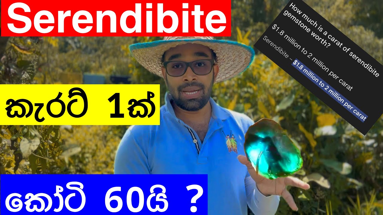 Serendibite - One Of Worlds Most Rarest And Most Expensive Serendibite #serendibite #raregems