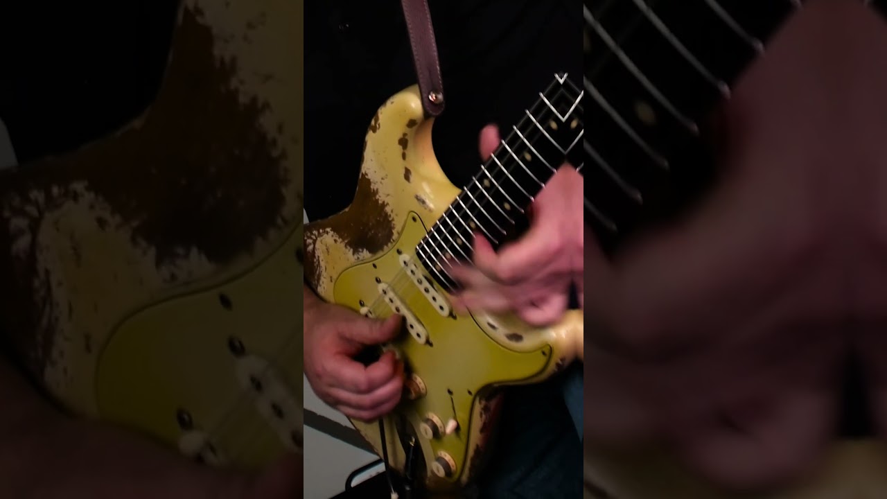 Carlos Santana inspired blues solo