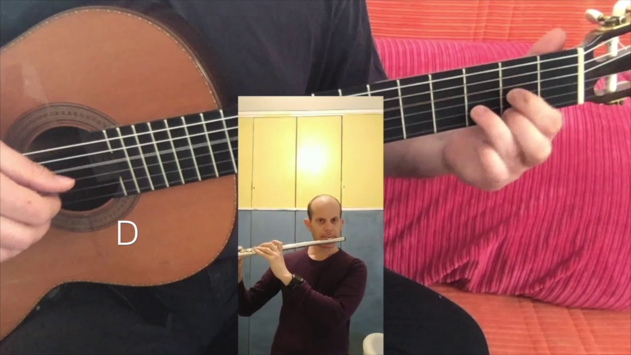 בר מראה אקורדים לשירים על הגיטרה- ״ימים לבנים״