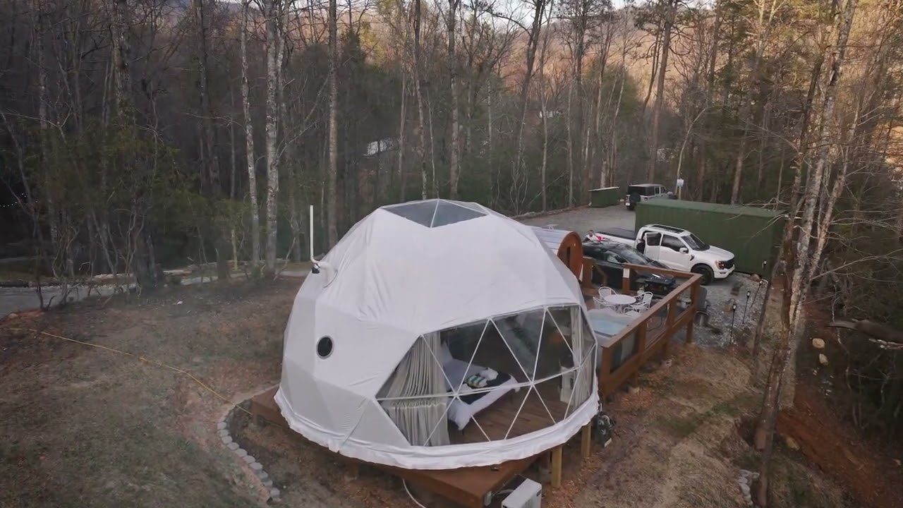Monarch Dome at Pisgah Domes Tour