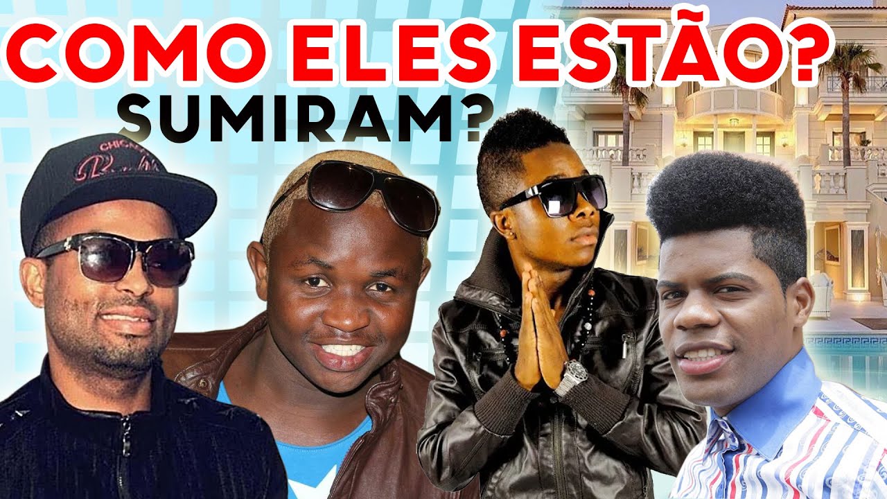 FAMOSOS ANGOLANOS que desapareceram | como eles estão hoje?