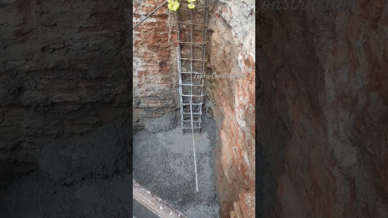 Foundation Work #columnwork #foundation #basement #pedal