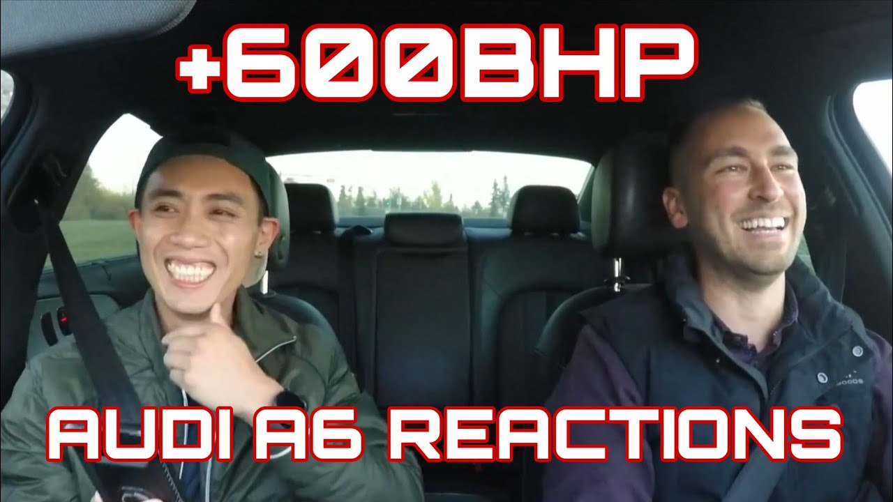 +600hp Audi A6 3.0t reactions