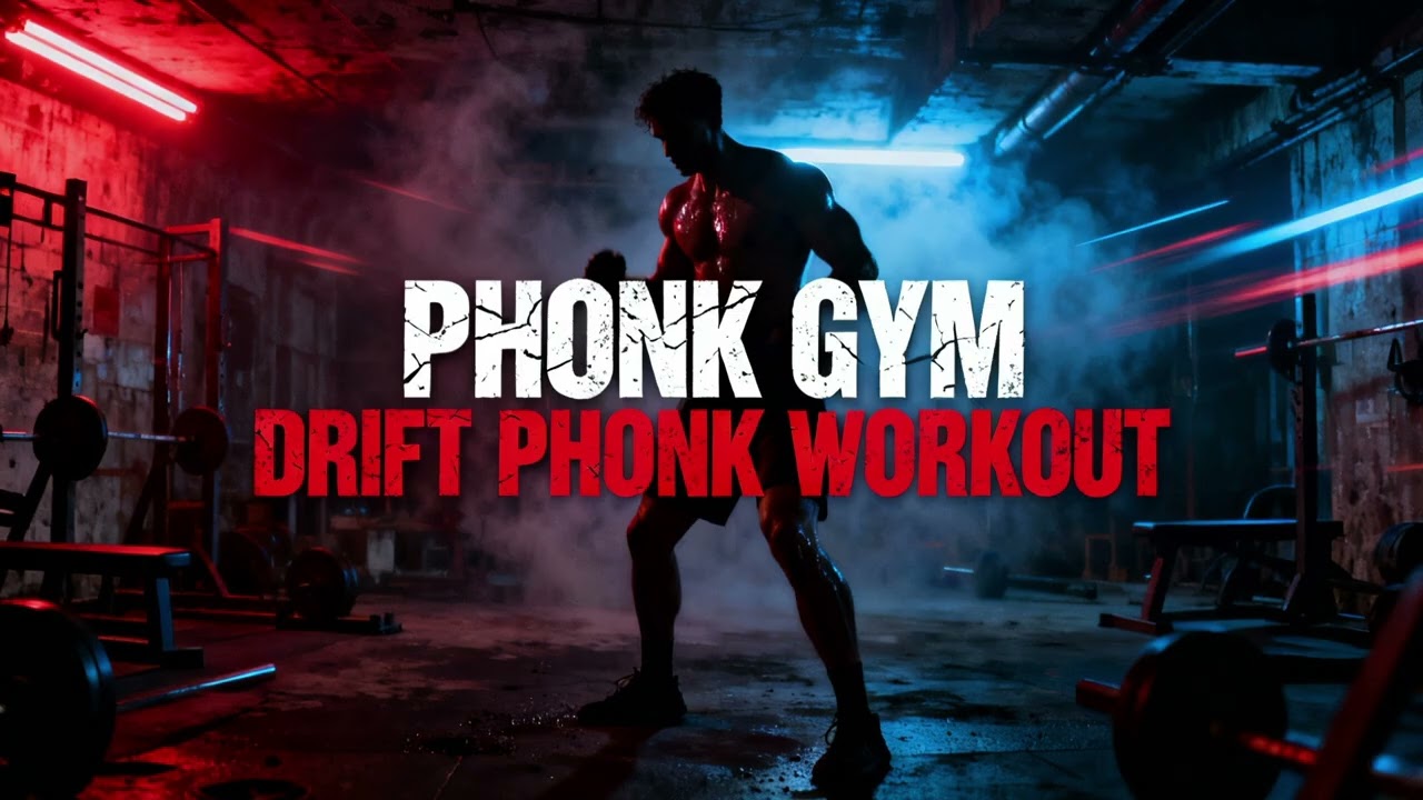 PHONK GYM – Drift Phonk Workout 💀 Hard Gym Music for Heavy Lifting & Strength Training