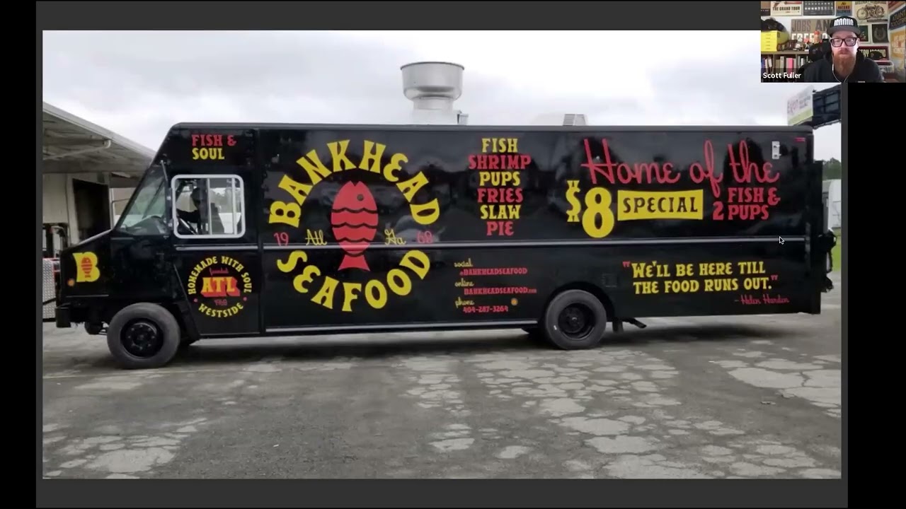 Скотт Фуллер о разработке фирменного стиля Bankhead Seafood.