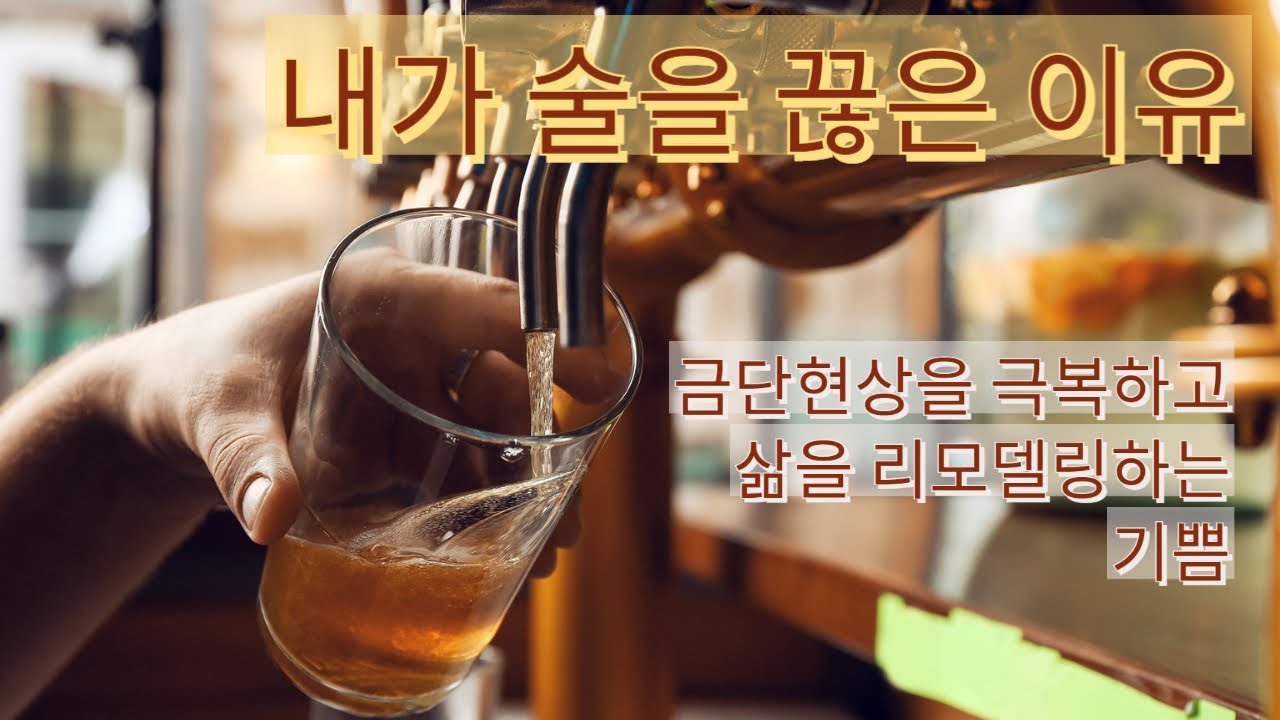 내가 술을 끊은 이유 - I stopped drinking alcohol and here's why