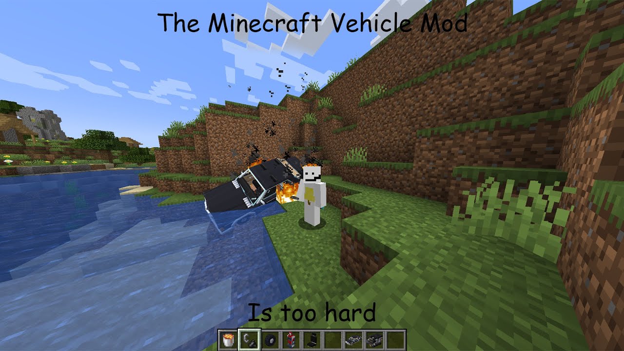 Struggling to use the Minecraft Vehicle Mod | Gage Tech