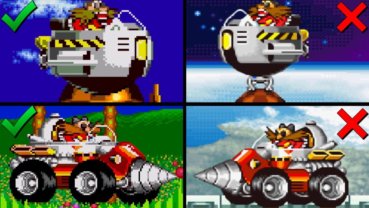 Advance Eggman Visits Sonic 1 and Sonic 2