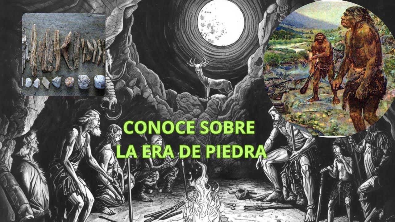 HERRAMIENTAS QUE UTILIZABAN EN LA ERA DE  PIEDRA🔥🏹🪓🥌